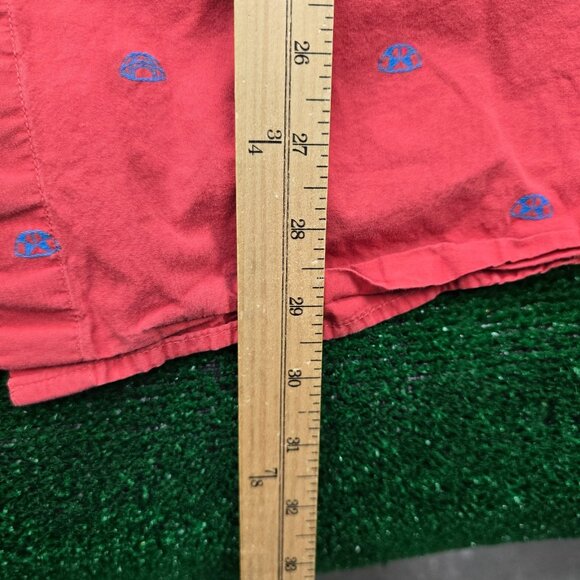 The North Face Shirt Mens XL Red Button Up Short Sleeve Hiking Summer Casual - Picture 7 of 10